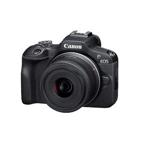 Canon ミラーレス一眼カメラ EOS R100 標準ズームレンズキット(RF-S18-45) ブラック/APS-C/約356g EOSR100-1