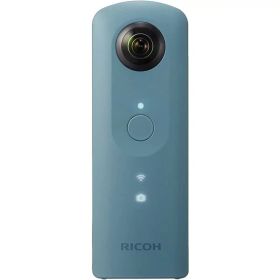 【中古】 リコー RICOH 360度カメラ 360度カメラ リコー ブルー RICOH THETA SC ブルー 全天球カメラ 910743 当店保証30日間 人気 360度カメラ 全天球カメラ 中古