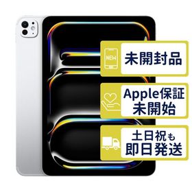 iPad Pro 11インチ M4 Wi-Fi 2TB 第5世代【A2836】Nano-textureガラス シルバー MWR93J/A Apple 未開封 36ND