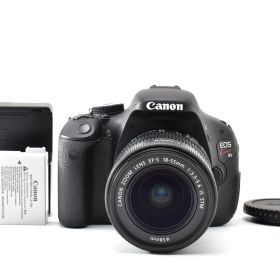【返品保証】良品｜キヤノン CANON EOS Kiss X5 ＋ EF-S 18-55mm F3.5-5.6 IS STM《ショット数：1164回》 #C260927-17