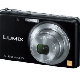 【中古】「非常に良い（無料延長保証）」パナソニック デジタルカメラ ルミックス FX80 光学5倍 アーバンブラック DMC-FX80-K