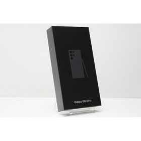 新品未使用 スマートフォン 本体 Galaxy S24 Ultra SCG26 Samsung SIMフリー SIMフリー 赤ロム保証 256GB ブラック