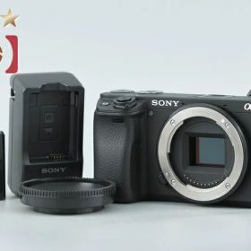 【中古】SONY ソニー α6400 ILCE-6400 ブラック ミラーレス一眼カメラ シャッター回数僅少 多言語対応