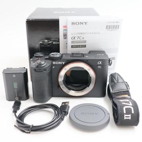 シャッター数4211枚 SONY α7C II ボディ ブラック ミラーレス一眼カメラ ILCE-7CM2 ソニー
