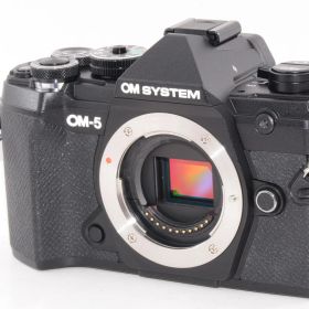 【外観特上級】OM SYSTEM OM-5 ボディー ブラック