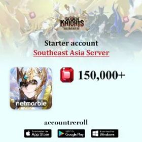 Seven Knights Re:BIRTH Legendary Heroes | 12 Random Legendary | 7 Unused Knight Select Tickets | 180,000+ Rubies | 1,600 Hero Summon Tickets | 65 Select Summon Tickets