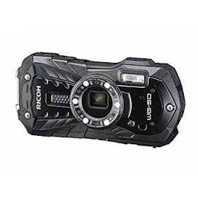 【中古】RICOH 防水デジタルカメラ RICOH WG-50 ブラック 防水14m耐ショック1.6m耐寒-10度 RICOH WG-50 BK 04571