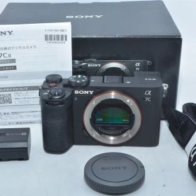 1425★新品級・ショット数25回★SONY ミラーレス一眼カメラ α7C II ボディ ブラック ILCE-7CM2 B