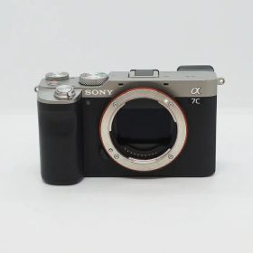 【中古】 (ソニー) SONY α7C ボディ シルバー ILCE-7C【中古カメラ デジタル一眼】 ランク：B