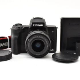 ほぼ新品・S数2000以下 Canon EOS Kiss M レンズキット