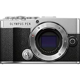 【中古】【39shop】OM★SYSTEMオリンパス OLYMPUS PEN E-P7 ボディー シルバー（良い）