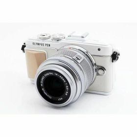 【中古】 オリンパス OLYMPUS ミラーレス一眼カメラ E-PL7 ホワイト レンズセット 当店保証30日間 人気 ミラーレス一眼 ミラーレス デジタルカメラ 中古