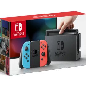 【中古・箱説あり・付属品あり・傷あり】Nintendo Switch Joy－Con(L) ネオンブルー／(R) ネオンレッドニンテンドーSwitch ゲーム機本体