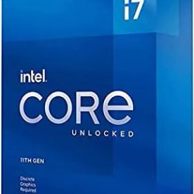 【中古】「非常に良い」Intel (インテル) Core i7-11700KF デスクトッププロセッサー 8コア 最大5.0GHz アンロック対応 LGA1200 (インテル500シリーズ＆セレクト400シリ