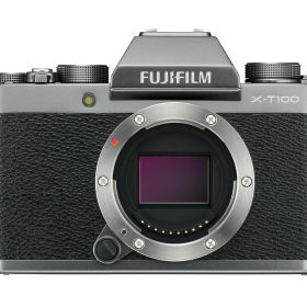 【中古】【整備済み品】 FUJIFILM ミラーレス一眼 X-T100ダークシルバー X-T100-DS (整備済み品)