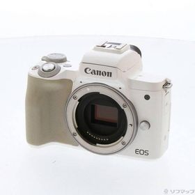 〔中古〕Canon(キヤノン) EOS Kiss M ホワイト〔348-ud〕