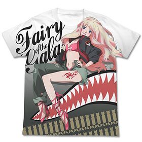 マクロスF(フロンティア) シェリル フルグラフィックＴシャツ/ホワイト-S