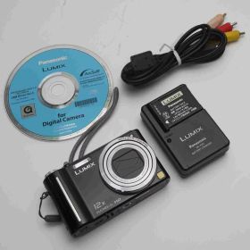 【中古】 パナソニック Panasonic デジタルカメラ LUMIX (ルミックス) TZ7 ブラック DMC-TZ7-K 当店保証30日間 人気 デジカメ コンパクトデジタルカメラ 中古