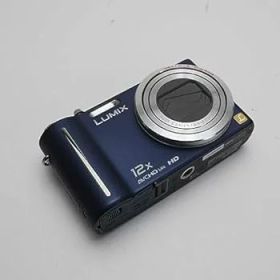 【中古】【良い】パナソニック デジタルカメラ LUMIX1010万画素 光学12倍ズーム(ブルー)DMCTZ7A DMC-TZ7-A