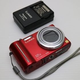 【中古】【非常に良い】パナソニック デジタルカメラ LUMIX1010万画素 光学12倍ズーム(レッド)DMCTZ7R DMC-TZ7-R