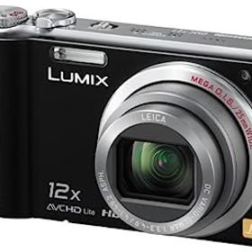 【中古】（非常に良い）パナソニック デジタルカメラ LUMIX (ルミックス) TZ7 ブラック DMC-TZ7-K
