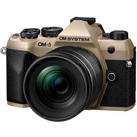 【中古】OM SYSTEM オーエムシステム OM-5 Mark II 12-45mm F4.0 PRO レンズキット サンドベージュ
