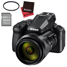 ニコン デジカメ COOLPIX P950 BK ブラック SD32GB レンズプロテクト クロス 付（4点セット）