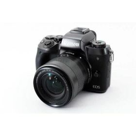 【中古】 キヤノン Canon ミラーレス一眼カメラ EOS M5 ブラック レンズセット 美品 小型軽量 当店保証30日間 人気 ミラーレス一眼 ミラーレス デジタルカメラ 中古