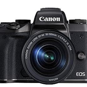 【中古】Canon ミラーレス一眼カメラ EOS M5 レンズキット EF-M18-150mm F3.5-6.3 IS STM付属 EOSM5-18150ISSTMLK