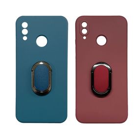 Huawei P20 Lite ケース シリコン HWV32 分離型（粘着貼付の後付タイプ）分離型（粘着貼付の後付タイプ）リング付き ファーウェイ P20 ラ