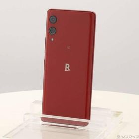 〔中古〕楽天 Rakuten Hand 5G 128GB クリムゾンレッド P780 楽天 SIMフリー〔348-ud〕