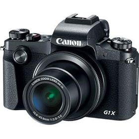 Canon コンパクトデジタルカメラ PowerShot G1 X Mark III ブラック APS-Cセンサ(中古品)