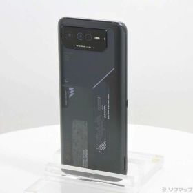 【中古】ASUS(エイスース) ROG Phone 6 256GB ファントムブラック ROG6SB-BK12R256 SIMフリー 【377-ud】