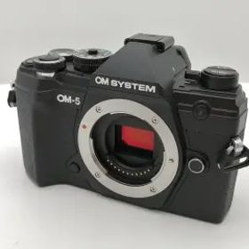 【中古】OM SYSTEM OM SYSTEM OM-5 ボディ ブラック【新宿2】保証期間１ヶ月【ランクB】