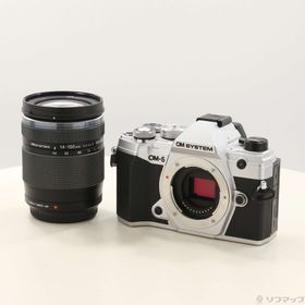 (中古)OM SYSTEM (展示品) OM-5 14-150mm II レンズキット シルバー(297-ud)