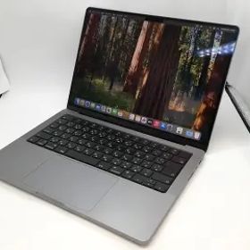 【中古】Apple MacBook Pro 14インチ M1 Pro(CPU:8C/GPU:14C) 16GB/512GB スペースグレイ MKGP3J/A (14インチ, 2021)【府中ル・シーニュ
