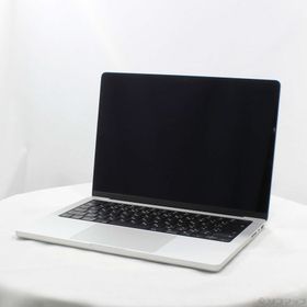 (中古)Apple MacBook Pro 14.2-inch Late-2021 MKGR3J/A Apple M1 Pro 8コアCPU_14コアGPU 16GB SSD512GB シルバー (26.3 Tahoe)(258-ud)