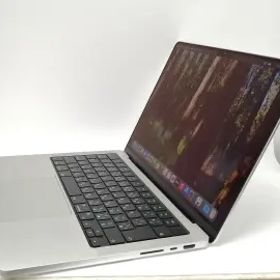 【中古】Apple MacBook Pro 14インチ M1 Pro(CPU:8C/GPU:14C) 16GB/512GB シルバー MKGR3J/A (14インチ, 2021)【秋葉5号】保証期間１ヶ月