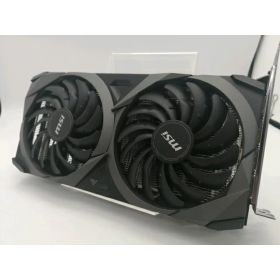 【中古】MSI GeForce RTX 3060 VENTUS 2X 12G OC RTX3060(LHR)/12GB(GDDR6)/PCI-E【秋葉2号】保証期間1週間