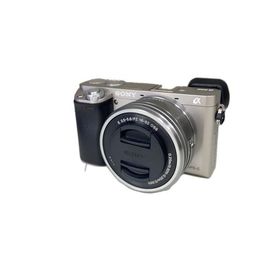 SONY◆デジタル一眼カメラ α6000 ILCE-6000Y ダブルズームレンズキット [シルバー]//