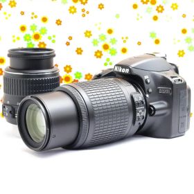 【スマホに転送】Nikon D3200 Wレンズ✨届いてすぐ撮影！簡単ガイド