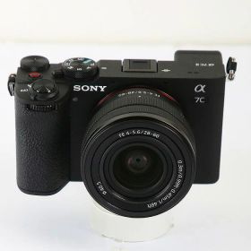 【中古】 (ソニー) SONY ILCE-7CM2L B アルフア7CII ズームレンズキツト【中古カメラ デジタル一眼】 ランク：AB