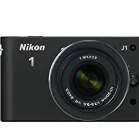 【中古】 Nikon ニコン ミラーレス一眼カメラ Nikon ニコン 1 (ワン) J1 (ジェイワン) 標準ズームレンズキット ブラックN1 J1HLK BK