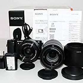 【中古-非常に良い】 SONY α5000 ダブルズームレンズキット (ブラック／デジタル一眼)