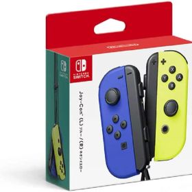 【任天堂純正品】Joy-Con(L) ブルー/(R) ネオンイエロー Nintendo Switch ニンテンドー スイッチ ジョイコン ゲーム