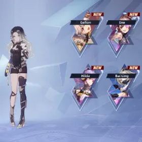 幻塔 8 lvl🖤❤️~[ Gefion / Gefion ] ~ ❤️🖤 Hilda c2, Echo c2, Bai Ling c2, Ene 76748140