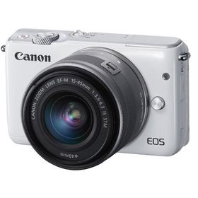 Canon ミラーレス一眼カメラ EOS M10 レンズキット(ホワイト) EF-M15-45mm F3.5-6.3 IS STM 付属 EOSM10