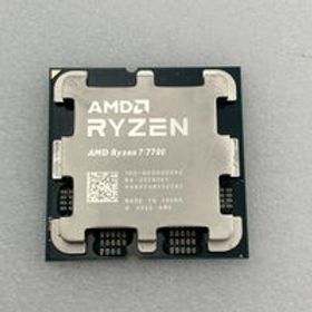 中古 AMD Ryzen 7 7700 (AM5/3.8GHz/40M/C8/T16/65W) 1460024624 状態： B:良品
