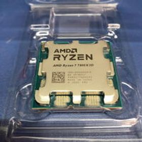 中古 AMD Ryzen 7 7800X3D (AM5/4.2/104M/C8/T16/120W) 157139 状態： A:美品