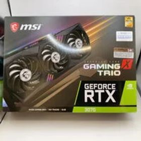 中古 MSI GeForce RTX 3070 GAMING X TRIO (RTX3070 8G) 143901 状態： B:良品